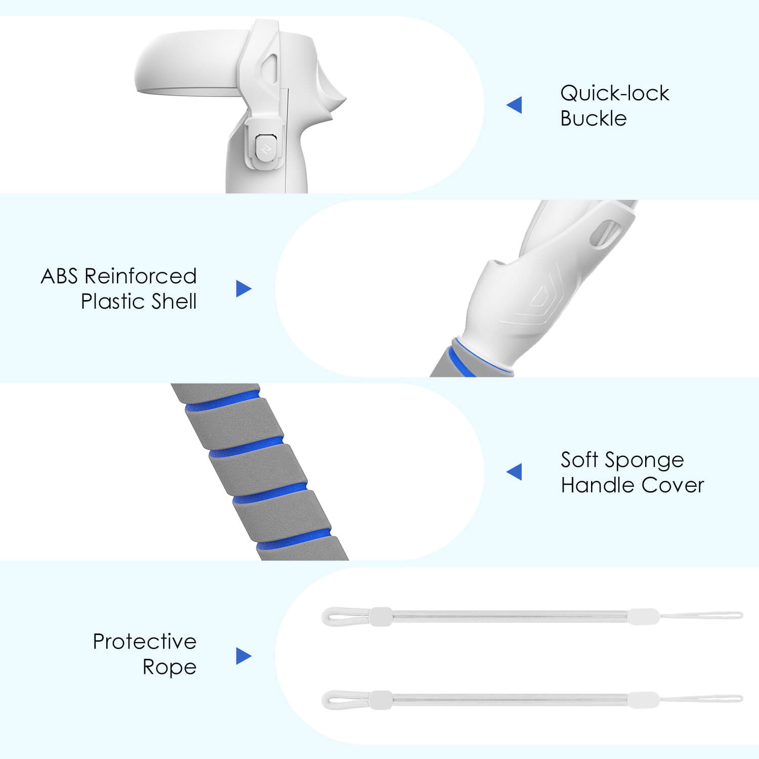 MaeckerVR Extended Handles for Meta Quest 2