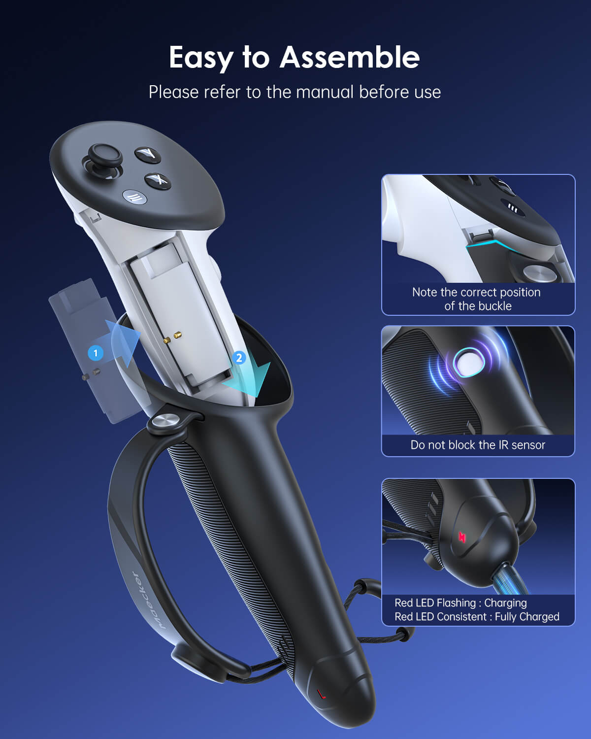 user-friendly design with quick setup, follow manual for best results