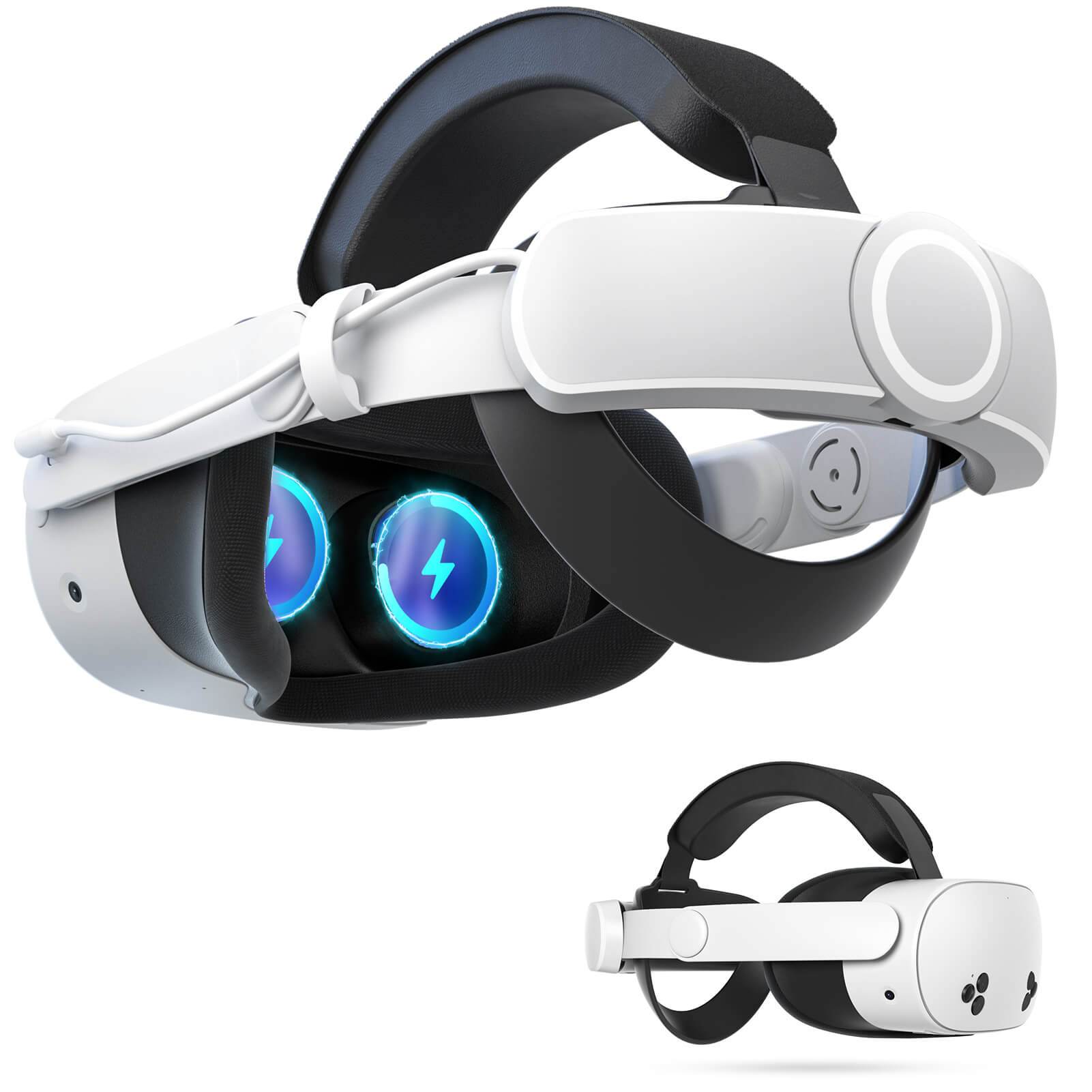 MaeckerVR Elite Strap with 8000mAh Fast Charging Battery for Meta Quest 3S - MaeckerVR