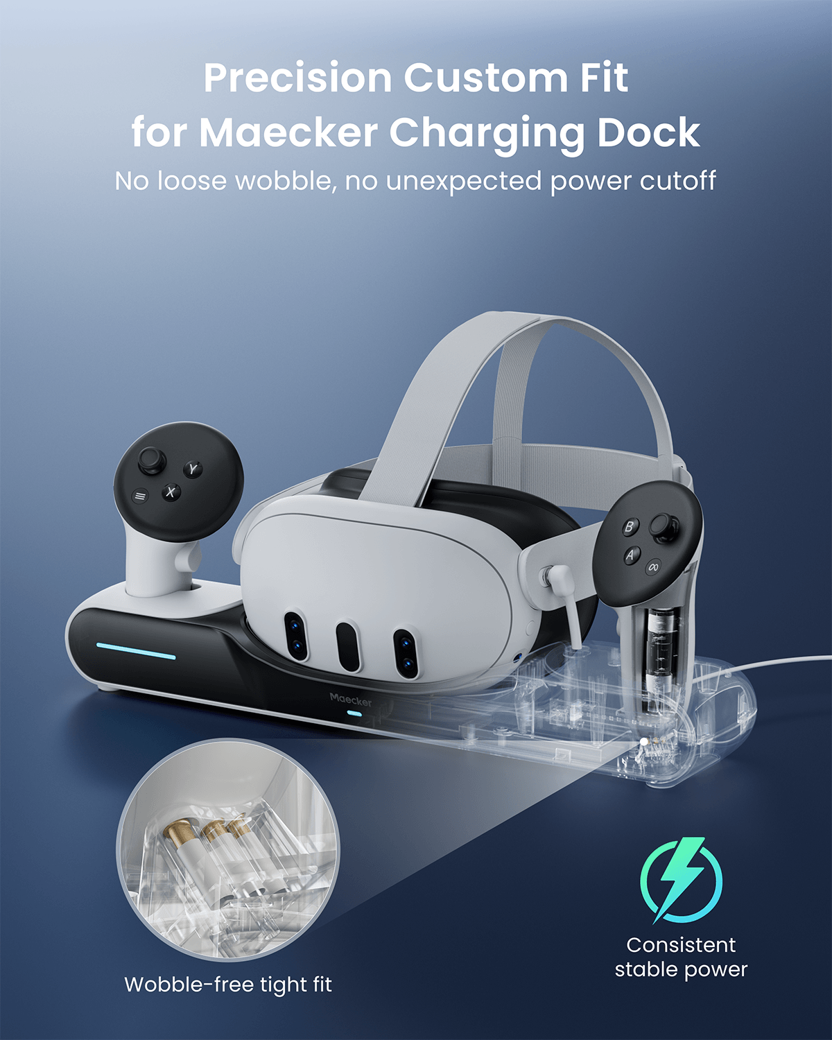 Kit de remplacement de batterie pour manette MaeckerVR