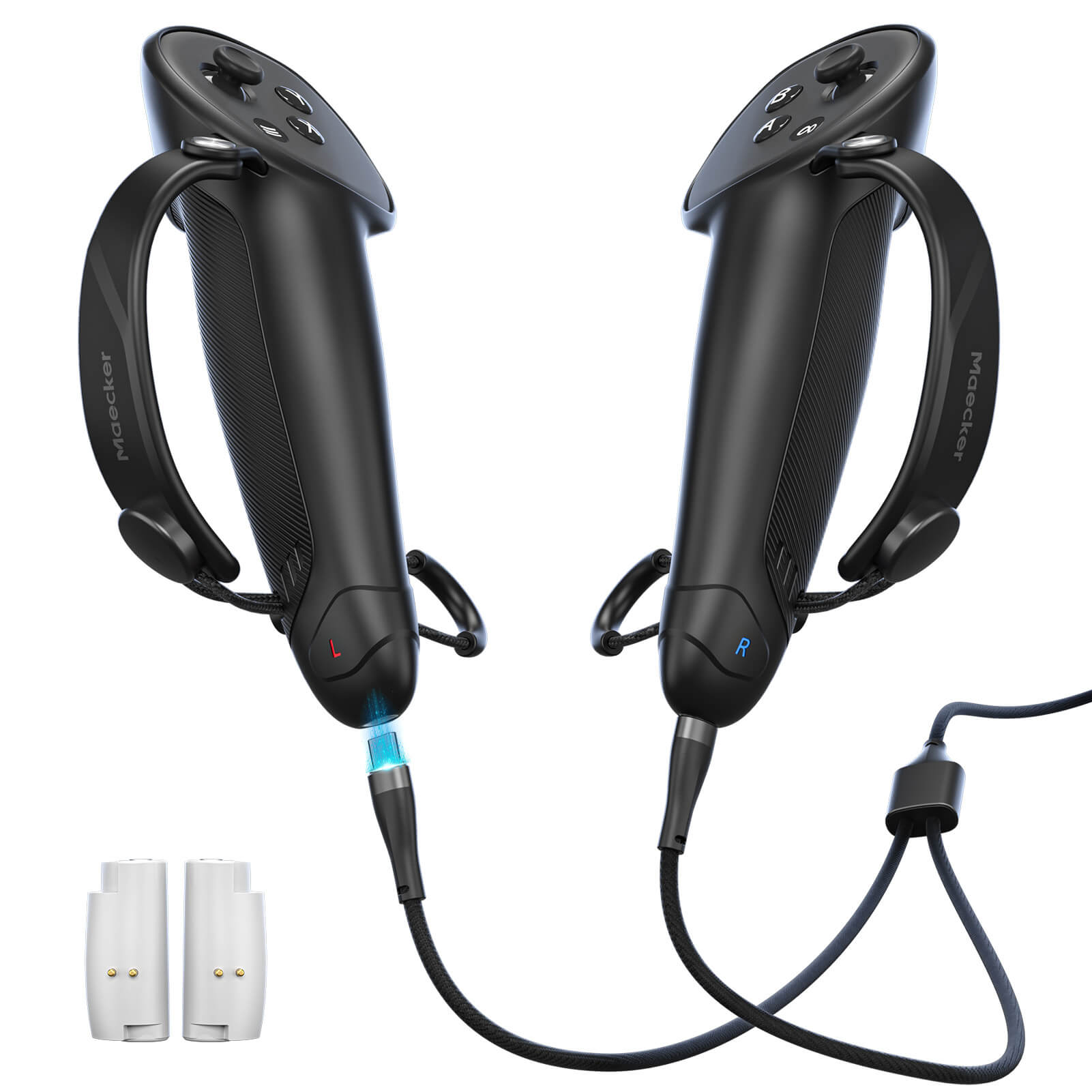 MaeckerVR Direct-Charge Controller Grips for Meta Quest 3