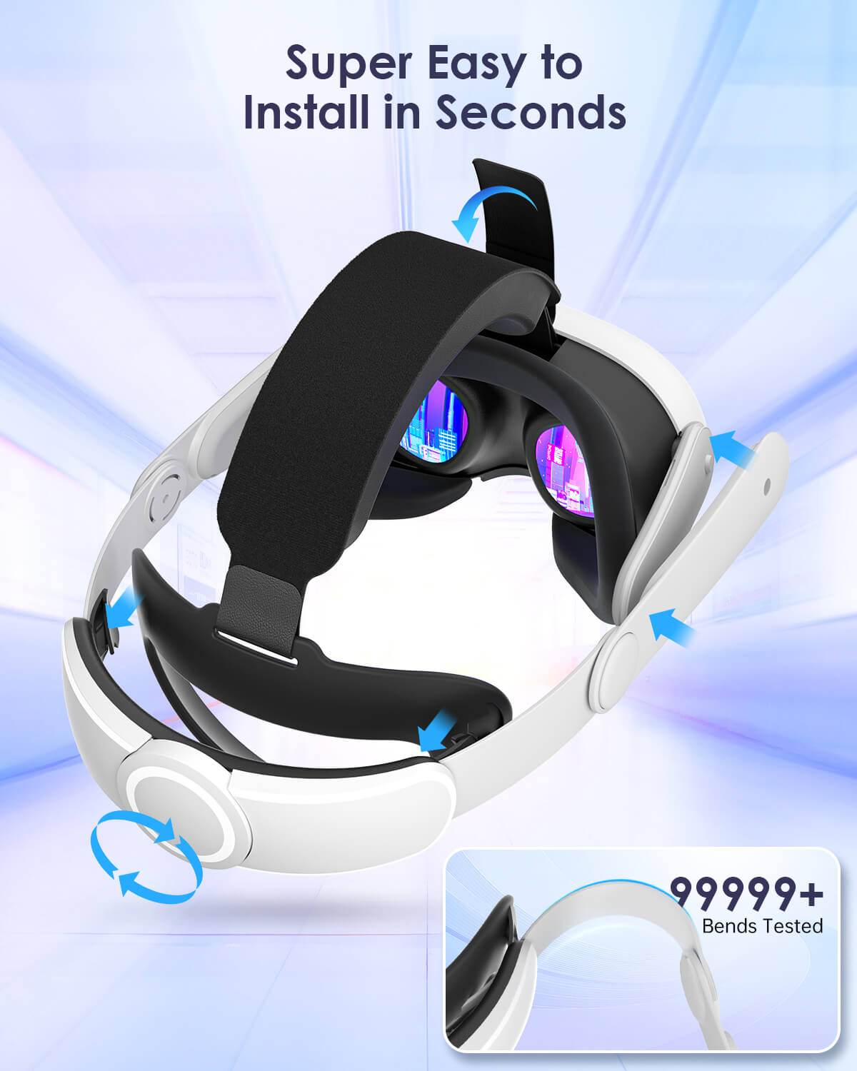  Quest 3 Elite Strap付き 未使用 MaeckerVR Quest 3 Elite Head Strap for Meta Quest 3