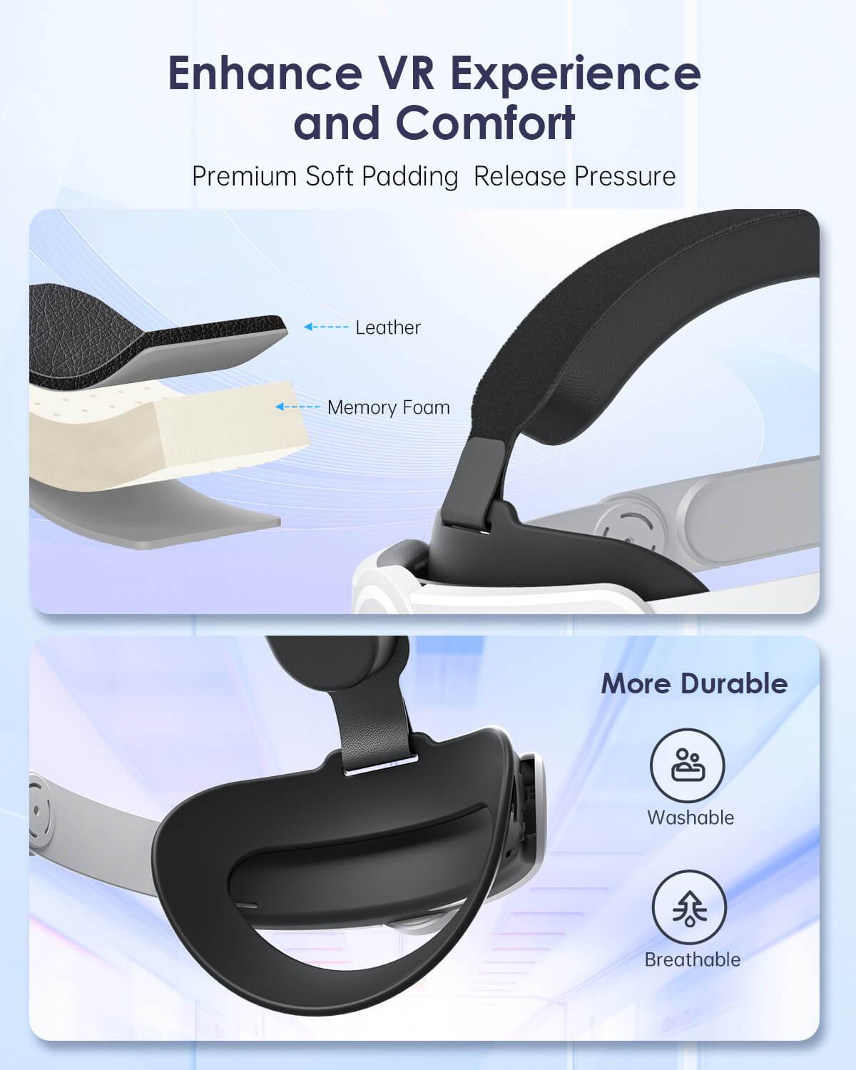 MaeckerVR Quest 3S Elite Headstrap for Meta Quest 3S
