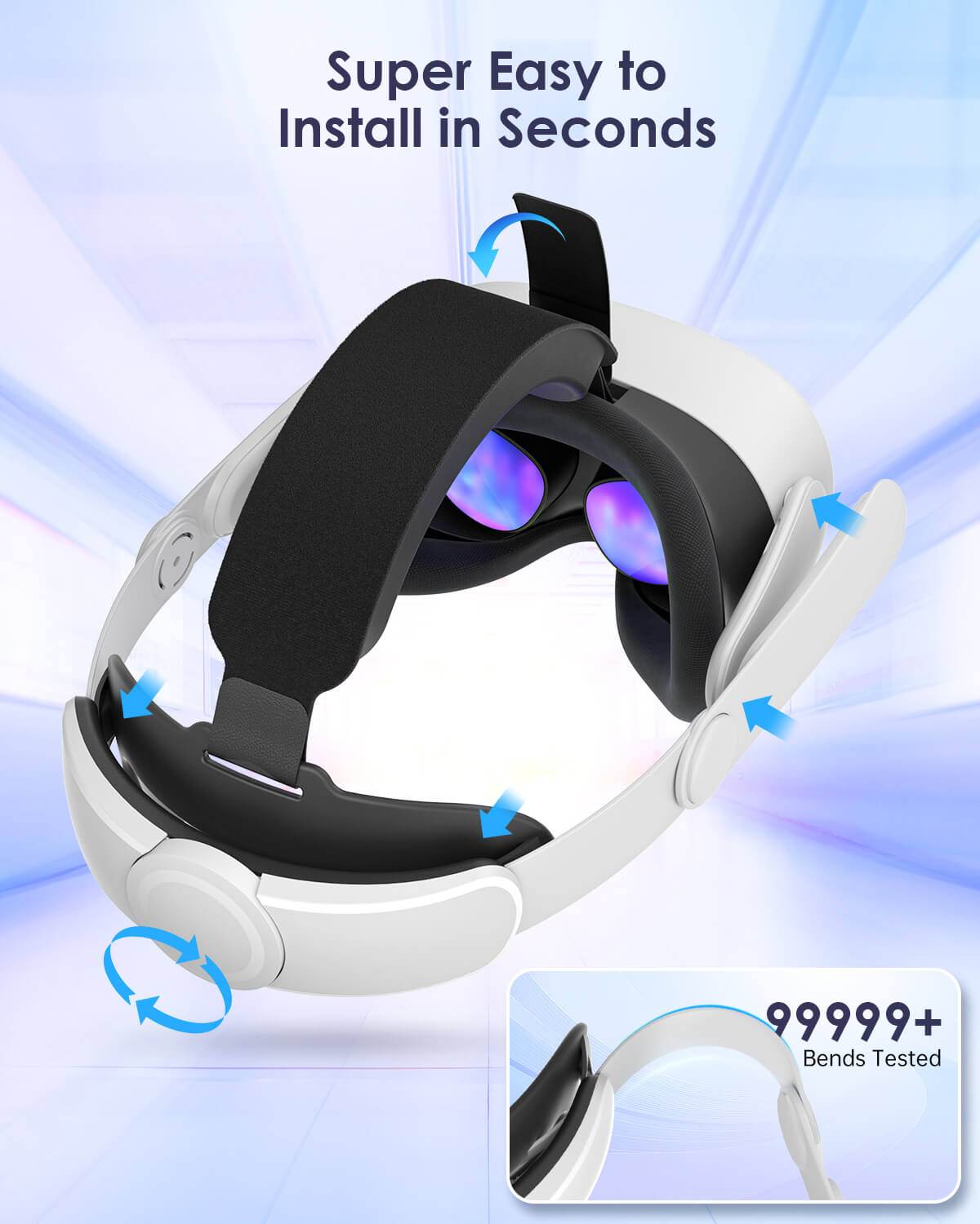MaeckerVR Quest 3S Elite Headstrap for Meta Quest 3S