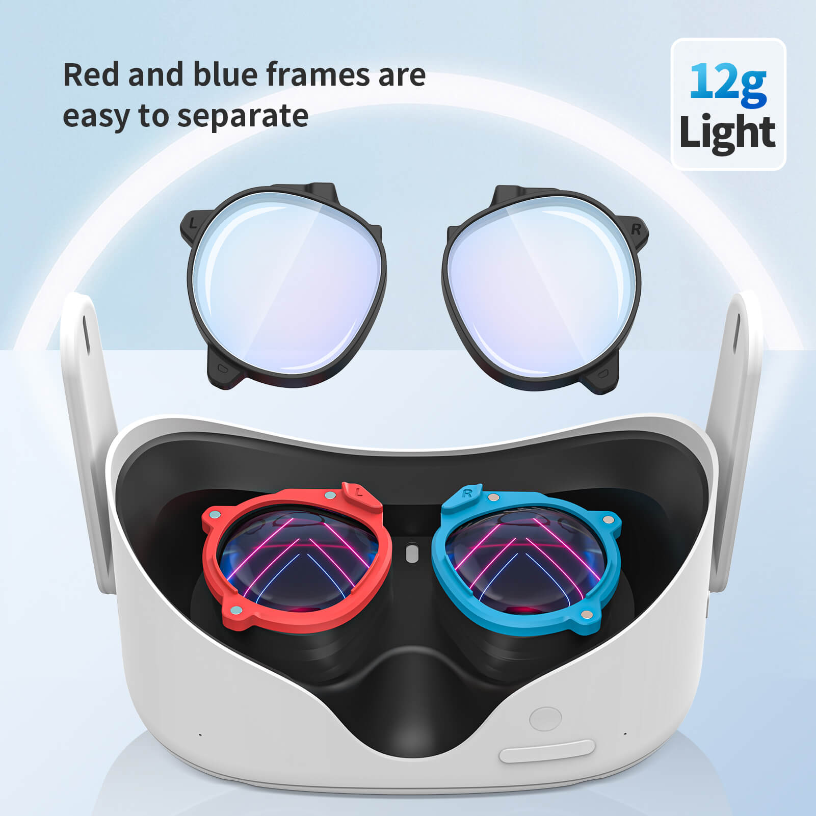 MaeckerVR Prescription Lenses with Blue Light Protect for Quest 3S