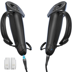 maecker vr controller grips with rechargeable batteries