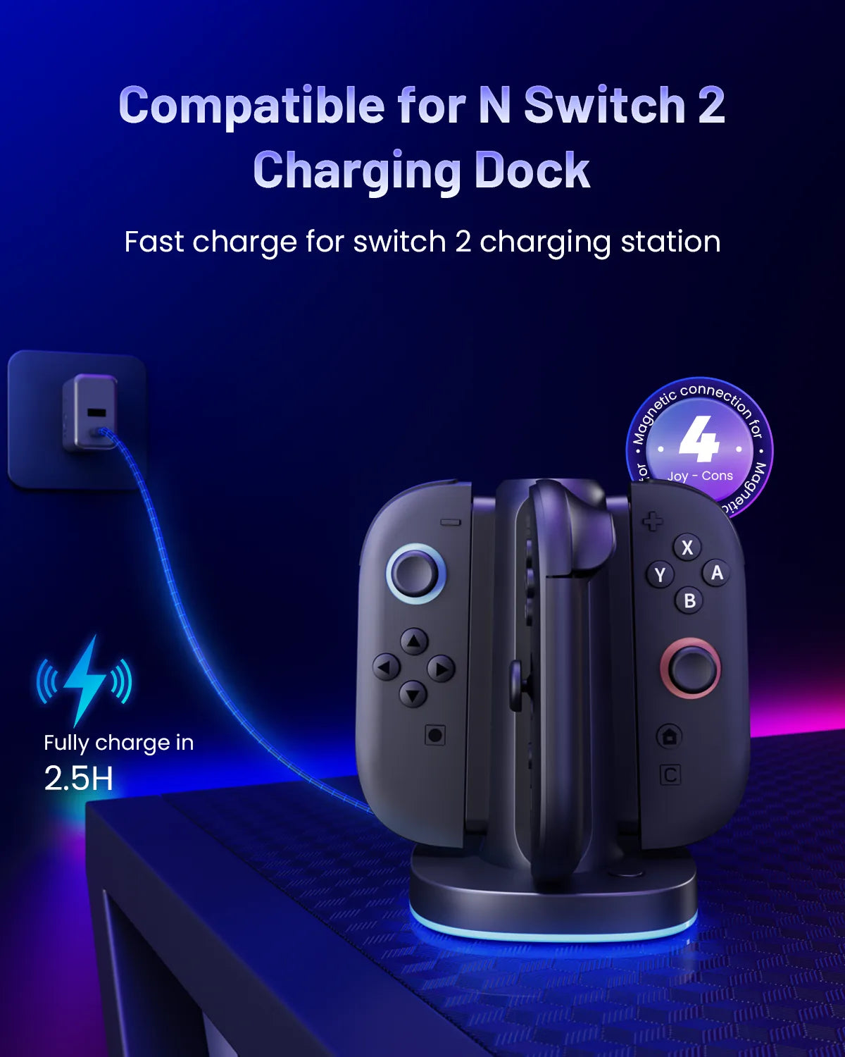 Joy-con 2 Charging Dock for Nintendo Switch 2
