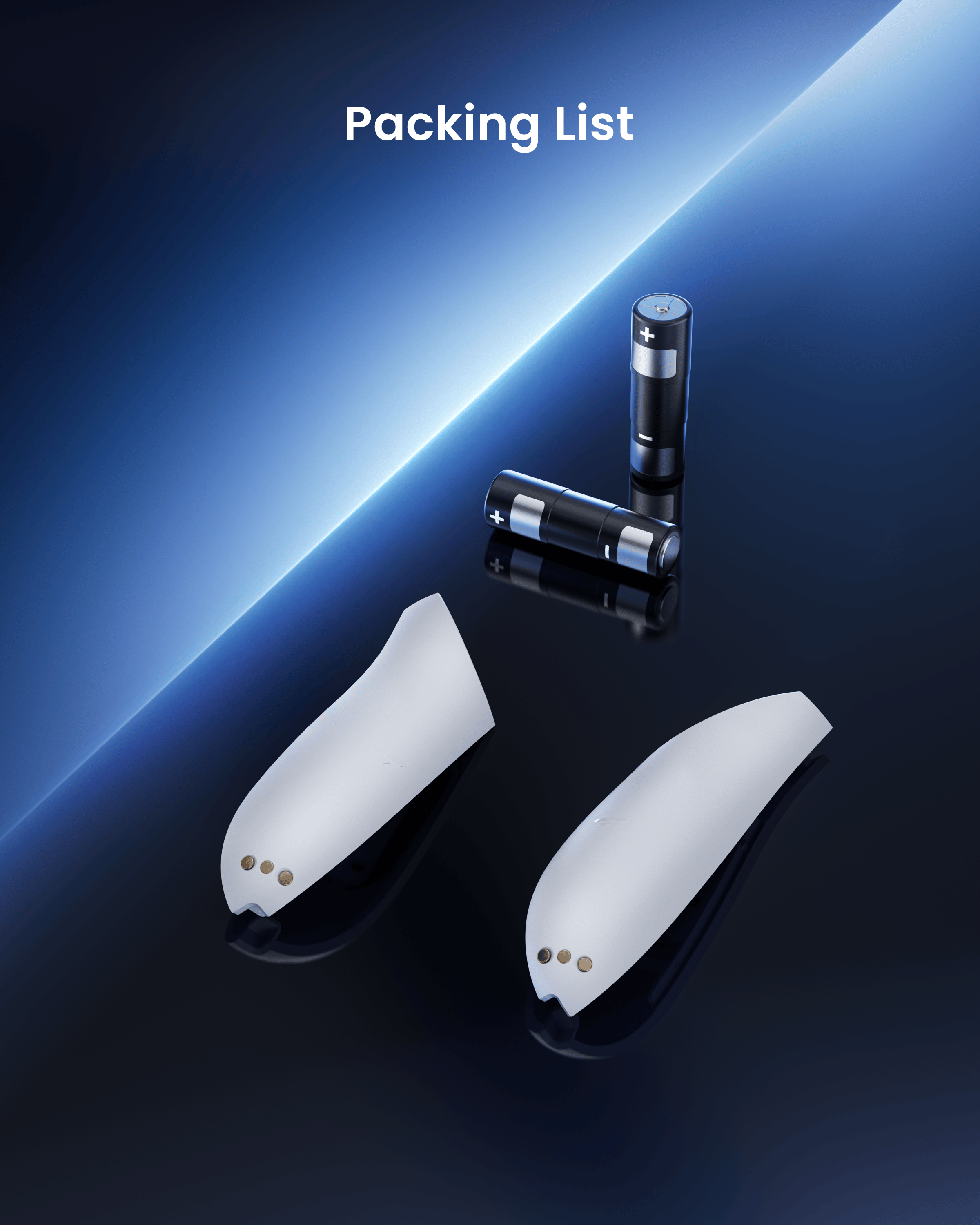 Controller Battery Replacement Kit for MaeckerVR Charging Dock